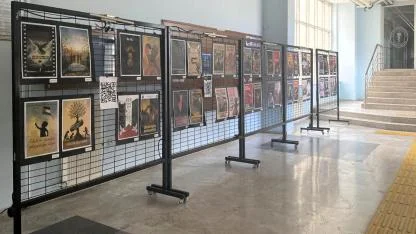 'Filistin için Empati' Sergisi AKÜ’de 13 Farklı Noktada Sergilendi