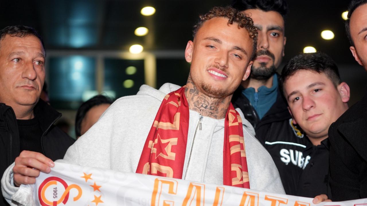 Galatasaray'ın yeni transferi Noa Lang İstanbul'da