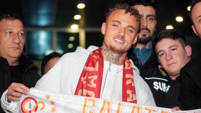 Galatasaray'ın yeni transferi Noa Lang İstanbul'da