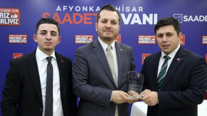 Genç Saadet Afyonkarahisar’da Bayrak Değişimi