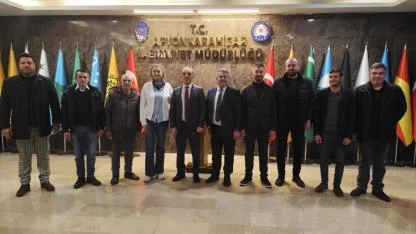 Hakan Dilek’ten Emniyet Müdürü Erol’a Ziyaret