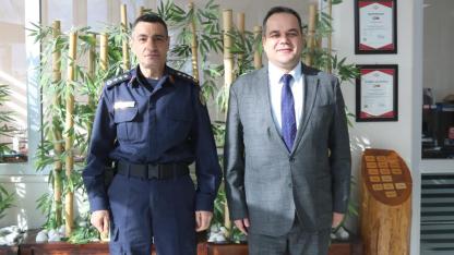 Jandarma Albay Murat Kaya’dan İş İnsanı Önder Artuk'a Ziyaret