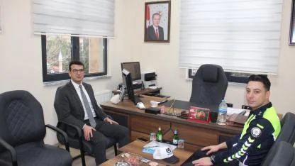 Kaymakam Okumuş Temaslarda Bulundu