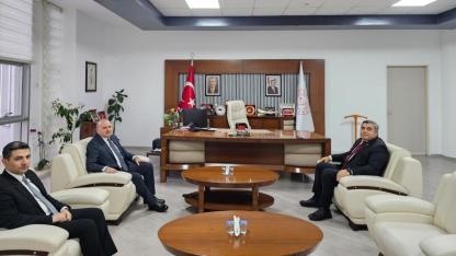 MEB Müfettişlerinden Müdür Sünnetci'ye Ziyaret