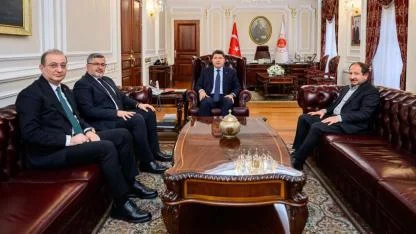 Milletvekili Özkaya’dan Adalet Bakanı Tunç’a Ziyaret