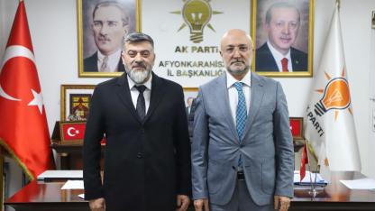 Muhtarlar Derneği Başkanı Uygur, Başkan Şahin’i Ziyaret Etti