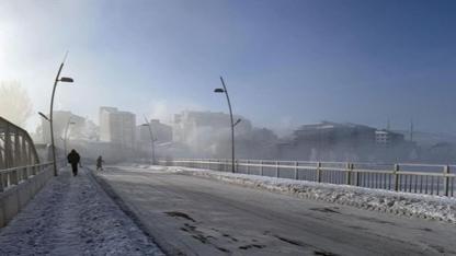 Bu İlçede Termometreler Eksi 39’u Gösterdi: Hayat Durma Noktasına Geldi