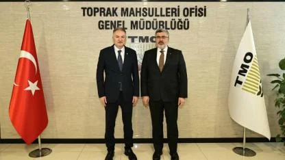 Milletvekili Özkaya, Toprak Mahsulleri Genel Müdürü Güldal’ı Ziyaret Etti