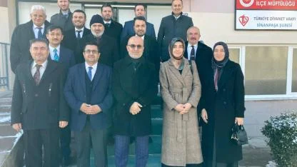 2026 Ocak Ayı İlçe Müftüleri Toplantısı Sinanpaşa İlçesinde Gerçekleştirildi