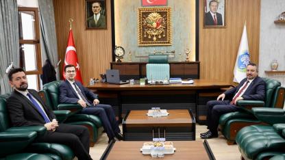 İl Müdürü Karayol’dan Başkan Öztaş’a Ziyaret