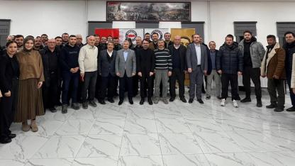 İscehisar’da Eğitim-Bir-Sen’den Birlik ve Dayanışma Mesajı