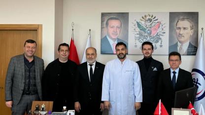 MÜSİAD Afyonkarahisar’dan Başhekim Balcı’ya Hayırlı Olsun Ziyareti