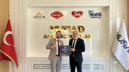 Katılımevim’den Portföy Yöneticisi Sarıkaya’dan Başkan Ercan İşlek’e Ziyaret