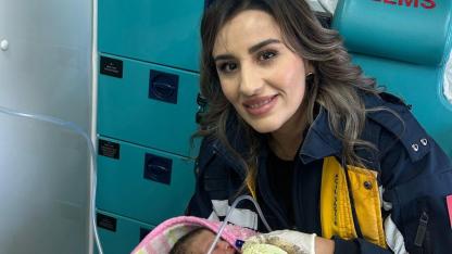 Afyonkarahisar’da Ambulansta Doğum: ASHİ Ekibinden Örnek Müdahale