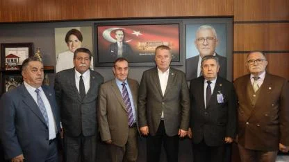 İYİ Parti Afyonkarahisar Milletvekili Olgun, Emekliler Derneği Yetkililerini Mecliste Ağırladı