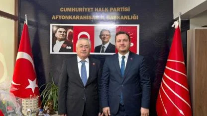 Başkan Karataş’tan CHP Afyonkarahisar İl Başkanlığı’na Ziyaret