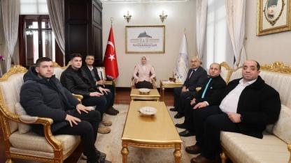 Vali Kübra Güran Yiğitbaşı, Altı Nokta Körler Derneği Heyetini Ağırladı