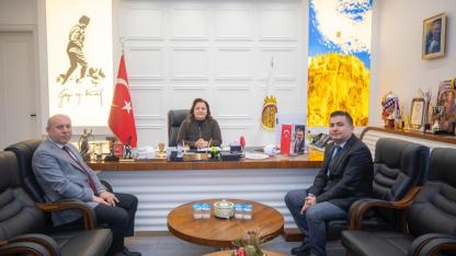 Afyonkarahisar Belediye Başkanı Burcu Köksal, KTO Karatay Üniversitesi Dekan Yardımcısı Çelik’i Ağırladı