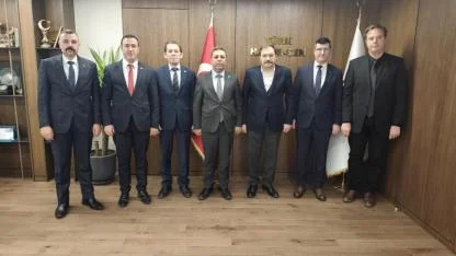 Türk Büro-Sen Afyonkarahisar Şubesinden Yücel Kazancıoğlu’na Hayırlı Olsun Ziyareti