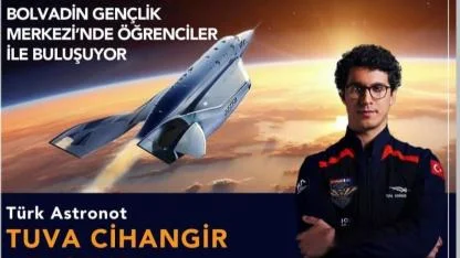 Astronot Tuva Cihangir Atasever 25 Şubat’ta Bolvadin’de Gençlerle Buluşacak