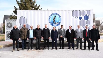 Rektör Karakaş, Hizmete Giren AKÜ Felaket Kurtarma Merkezini İnceledi