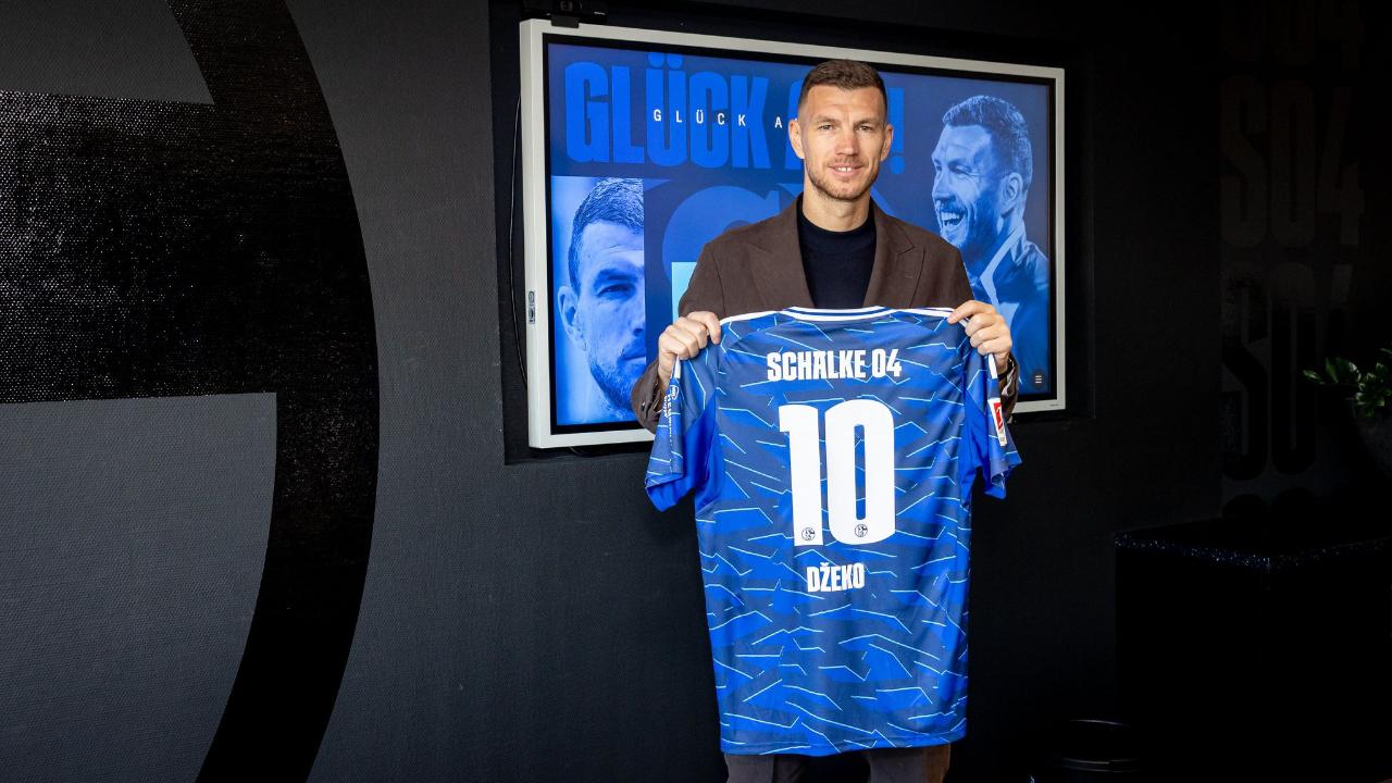 Schalke 04’ten Sürpriz Hamle: Edin Dzeko Resmen Açıklandı!