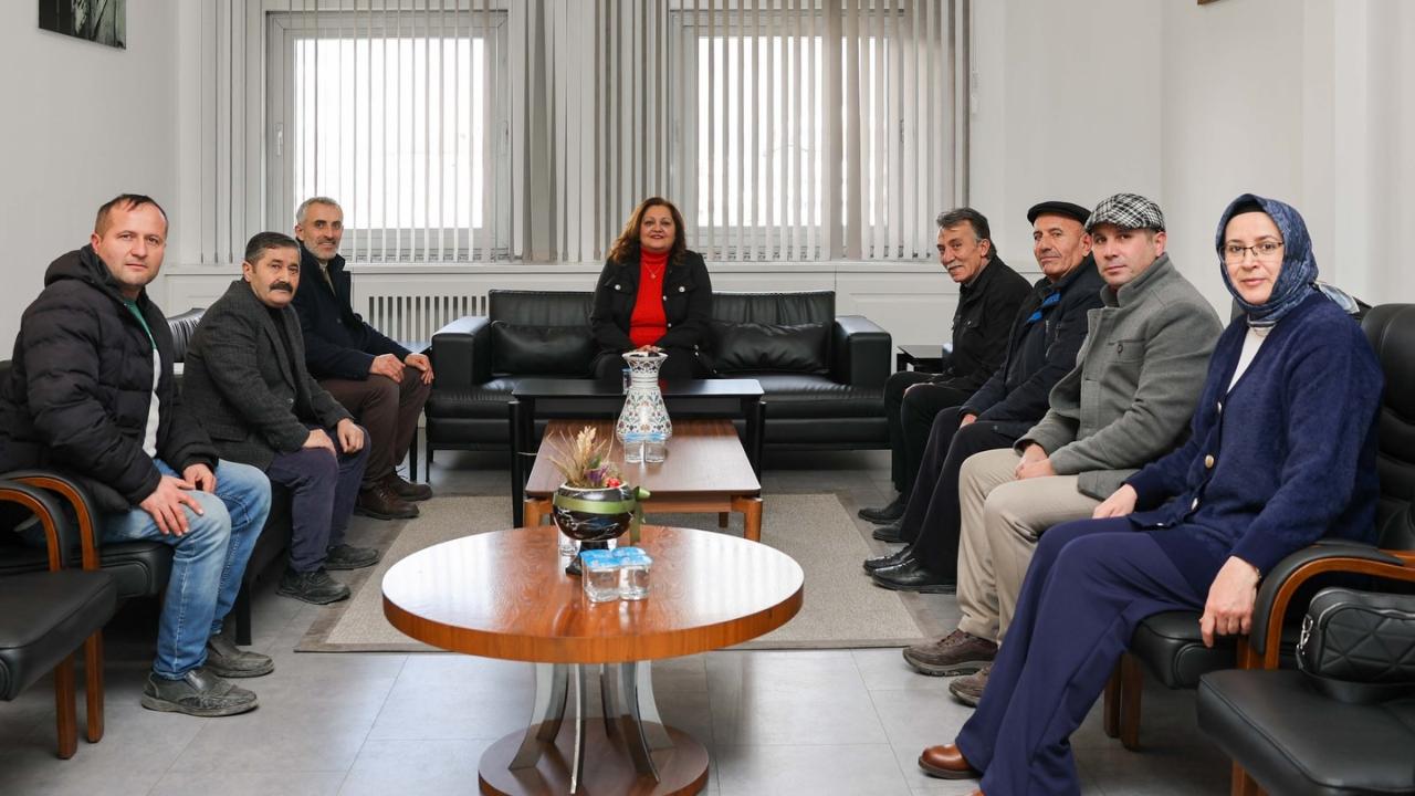 Sebze ve Meyveciler Esnaf Odası’ndan Başkan Köksal’a Ziyaret