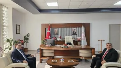 SGK İl Müdürü Çelikbaş’tan Müdür Sünnetci’ye Ziyaret