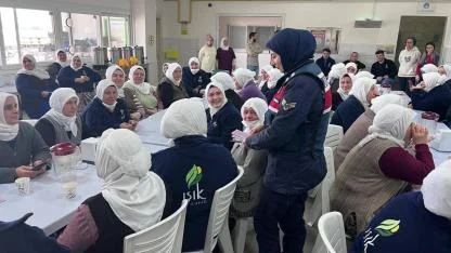 Sultandağı’nda Jandarmadan KADES ve “Kadına El Kalkamaz” Bilgilendirmesi