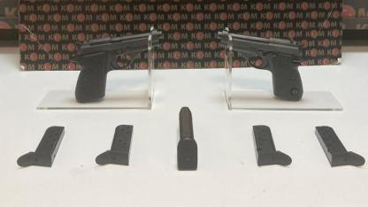 Şüphe Üzerine Durdurulan Araçta 2 Tabanca Ele Geçirildi