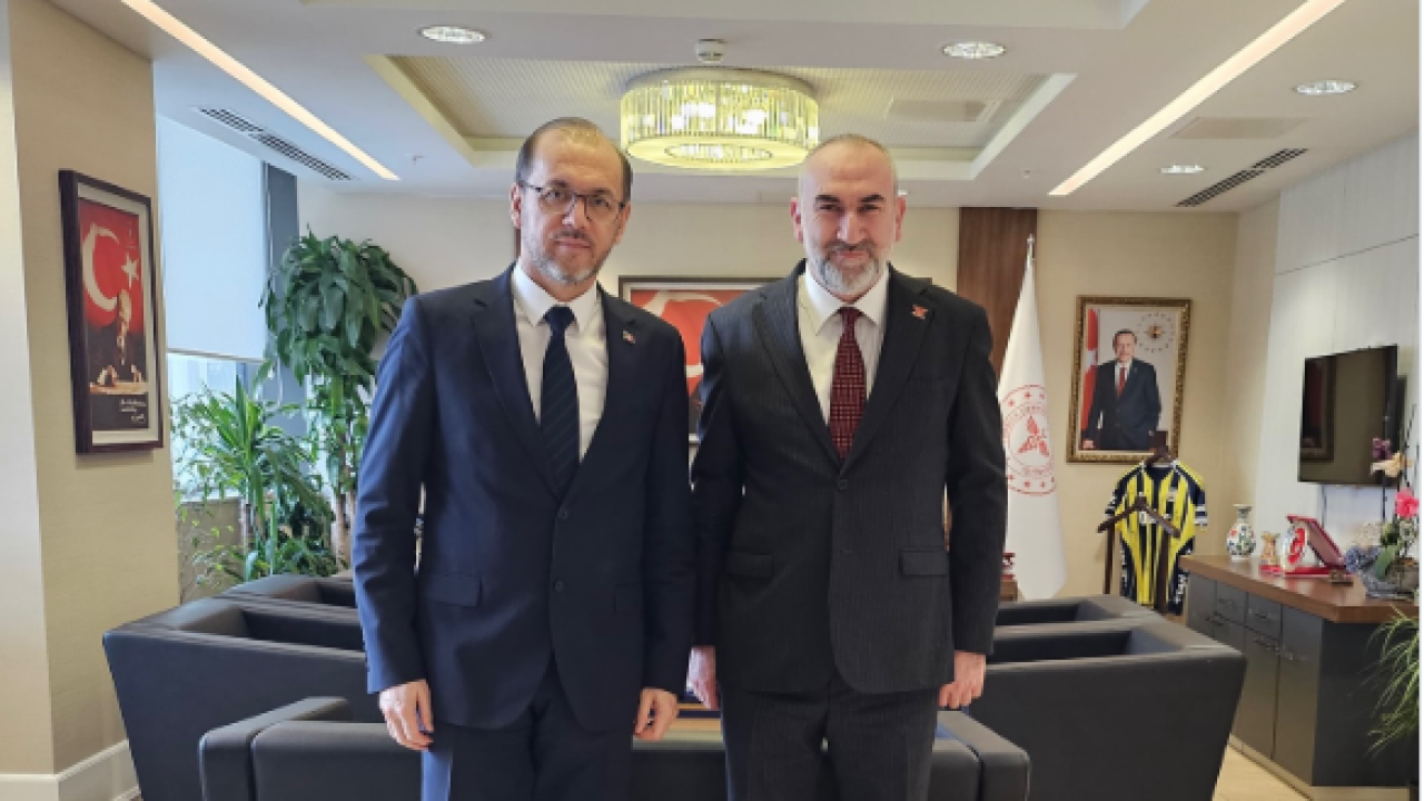 TCİSGED Başkanı İhsan Beşer’den Bakan Yardımcısı Okumuş’a Ziyaret