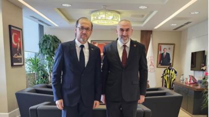 TCİSGED Başkanı İhsan Beşer’den Bakan Yardımcısı Okumuş’a Ziyaret