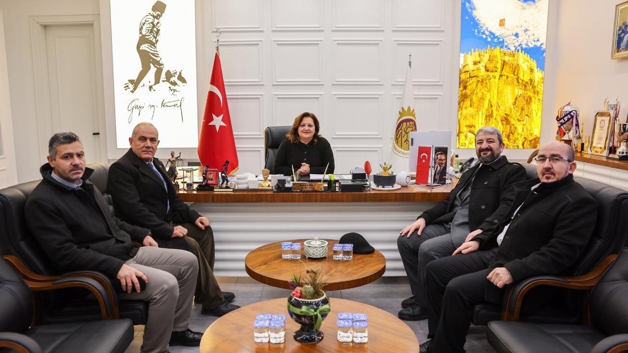 Türk Diyanet Vakıf Sendikası’ndan Başkan Köksal’a Ziyaret