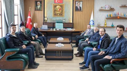 Uçar, Öztaş'ı Heyetle Ziyaret Etti