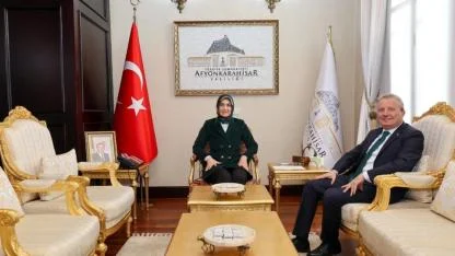 Vali Yiğitbaşı Dr. Mahmut Koçak’ı Makamında Kabul Etti