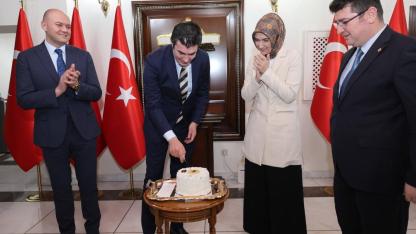 Vali Yiğitbaşı’ndan Vali Yardımcısı Ayrancı’ya Tebrik