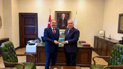 Veysel Eroğlu’ndan Aziz Yıldırım’a Hayırlı Olsun Ziyareti