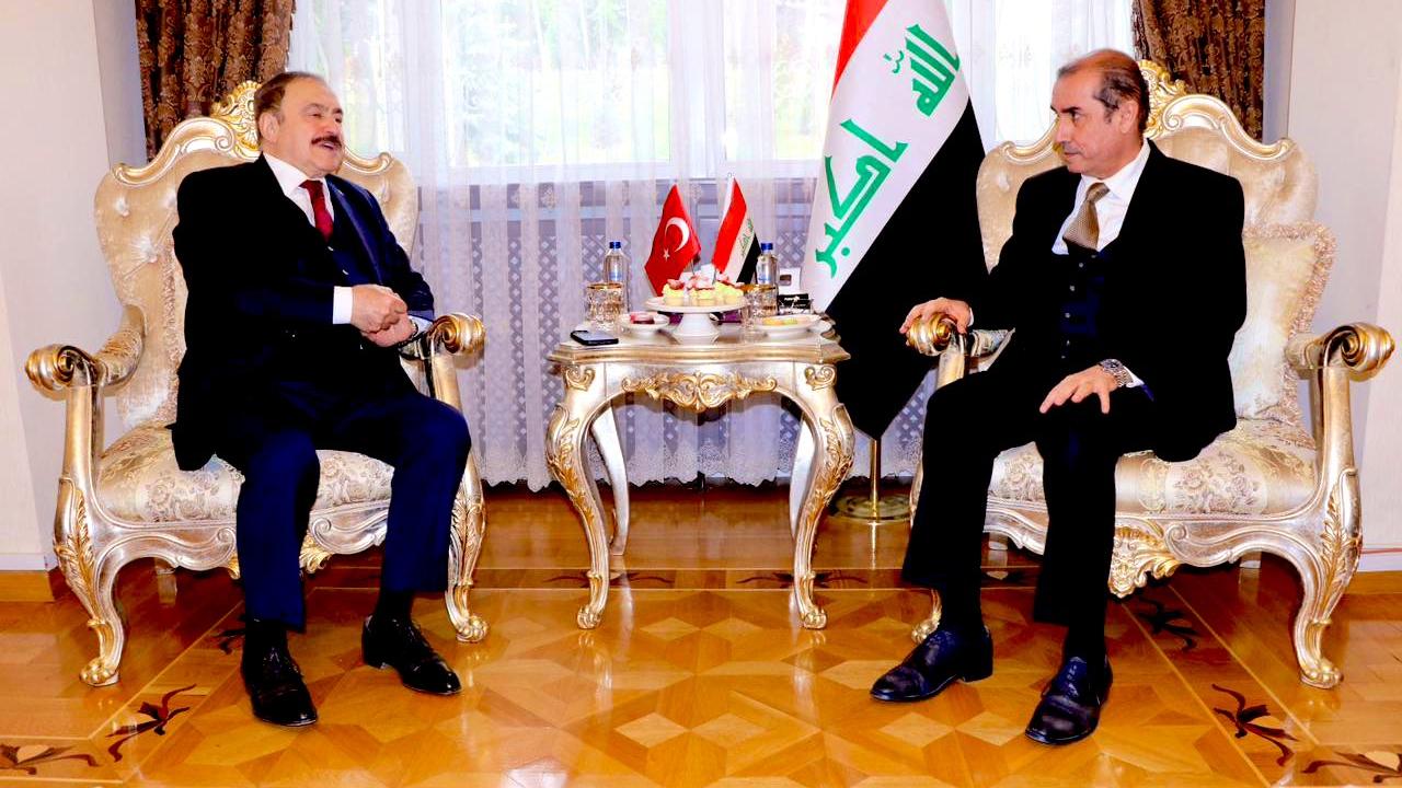 Veysel Eroğlu’ndan Irak Büyükelçisi Al Lachmawi’ye Ziyaret