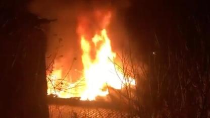 2 katlı ev alevlere teslim oldu