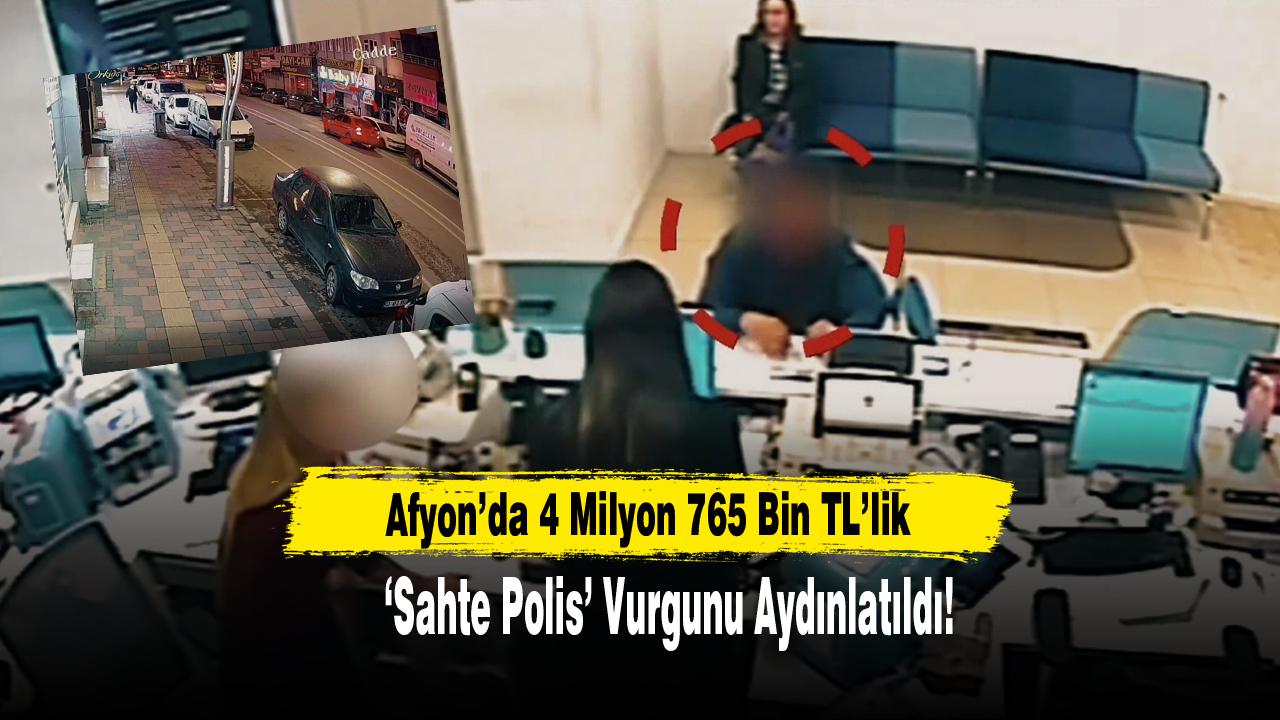Afyon’da 4 Milyon 765 Bin TL’lik ‘Sahte Polis’ Vurgunu Aydınlatıldı!