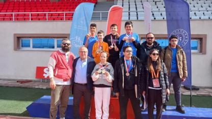 Afyon’da Özel Sporcular Atletizm Heyecanı Tamamlandı