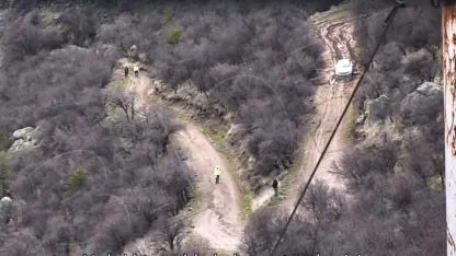 Afyon’da Polis 600 Metre Çamurda Yürüyerek Saplanan Araca Ulaştı