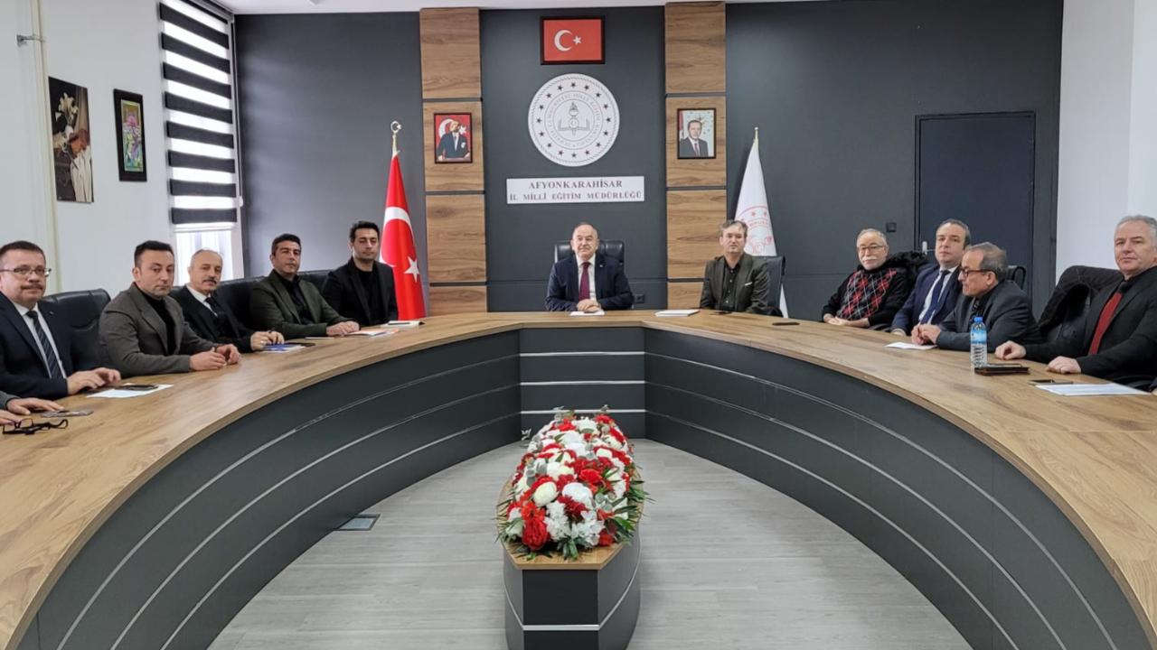Afyon’da Yaygın Eğitim Kurumları Ortak Akıl Toplantısı Gerçekleştirildi
