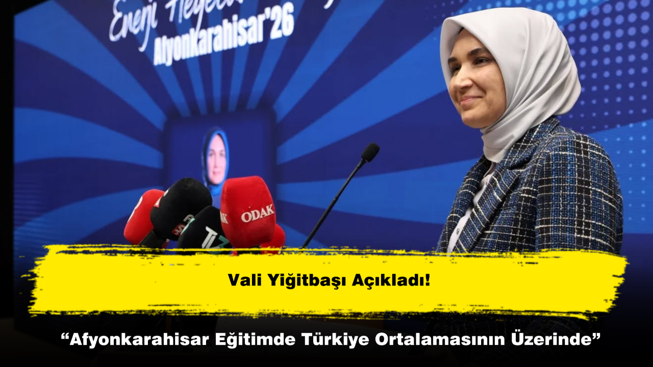 Afyonkarahisar Eğitimde Türkiye Ortalamasının Üzerinde