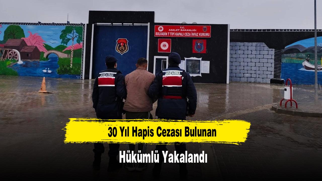 Afyonkarahisar'da 30 Yıl Hapis Cezası Bulunan Hükümlü Yakalandı