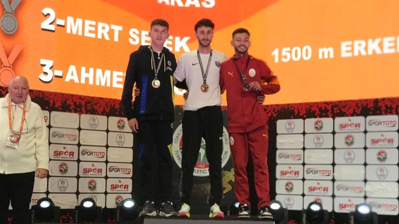 Afyonkarahisarlı Atlet Mert Selek Türkiye İkincisi Oldu