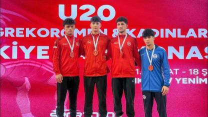 Afyonkarahisarlı Güreşçilerden Türkiye Şampiyonası’nda 6 Madalya