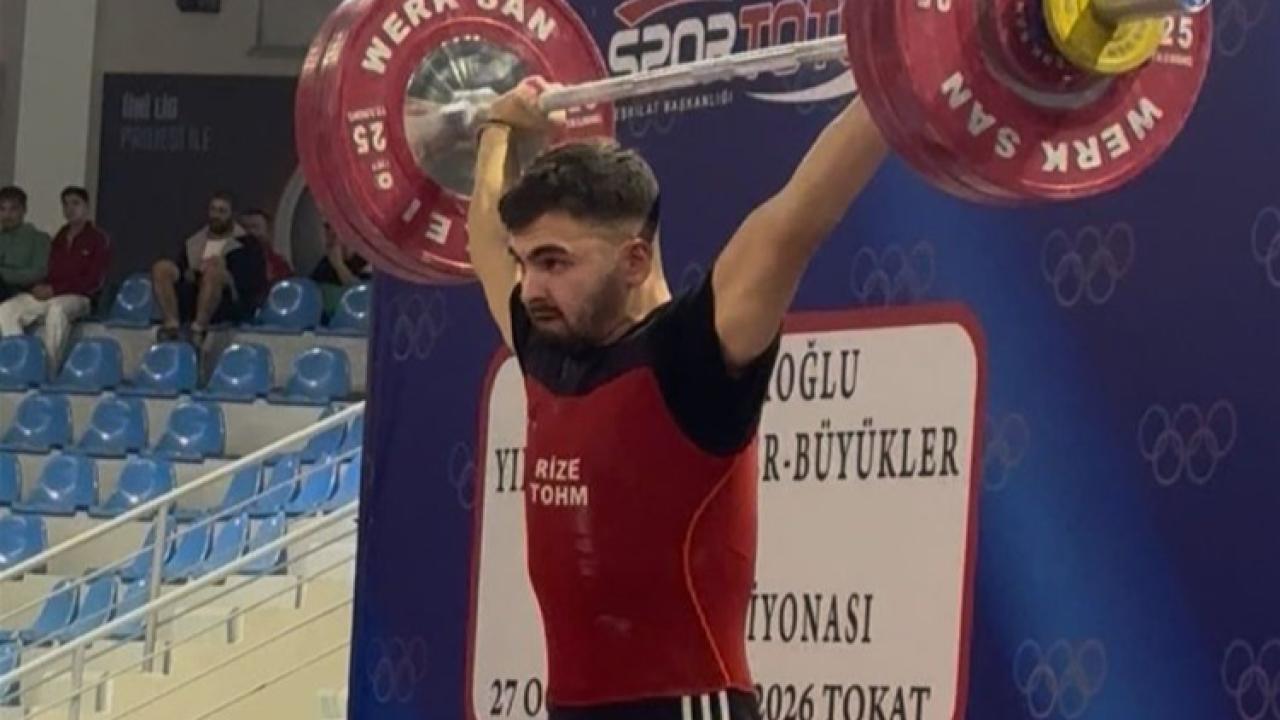 Afyonlu halterciler Türkiye Şampiyonası’ndan derecelerle döndü