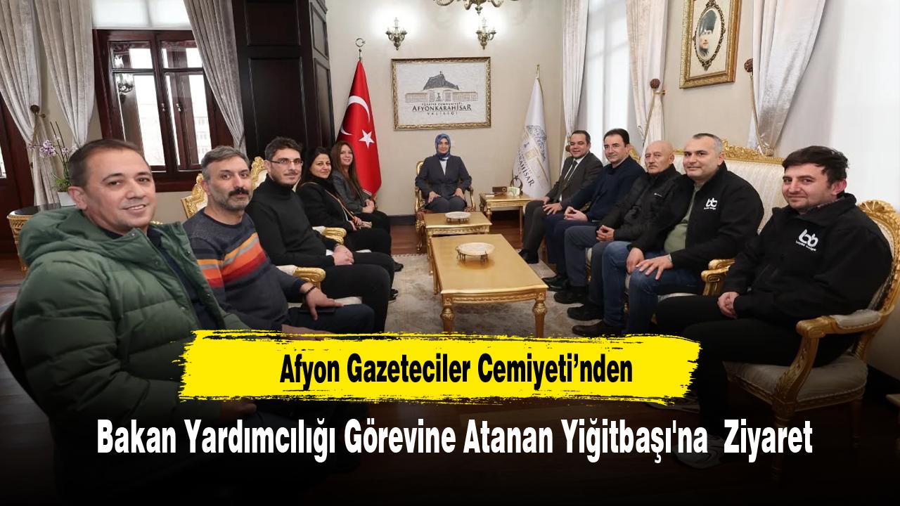 AGC’Den Bakan Yardımcılığı Görevine Atanan Yiğitbaşı'na Hayırlı Olsun Ziyareti