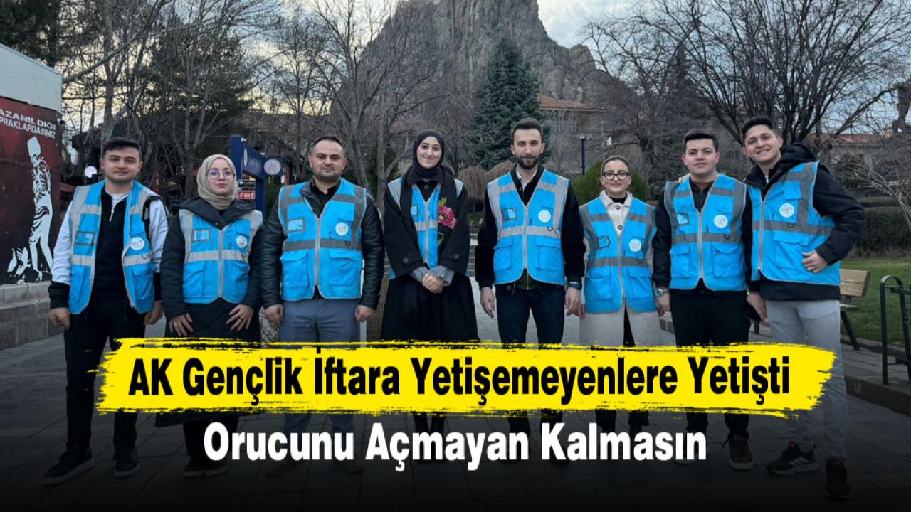 AK Gençlik İftara Yetişemeyenlere Yetişti